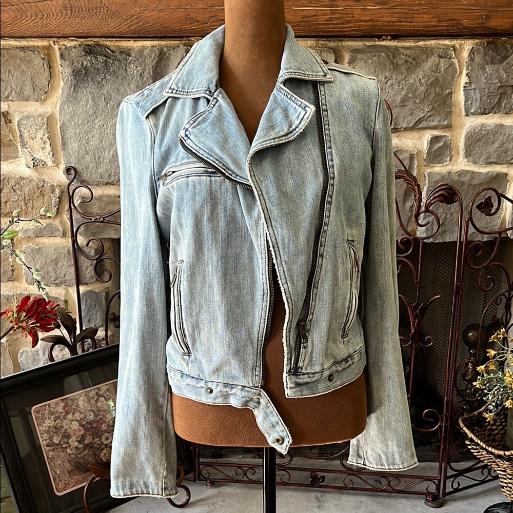 Gap Denim Moto Jacket